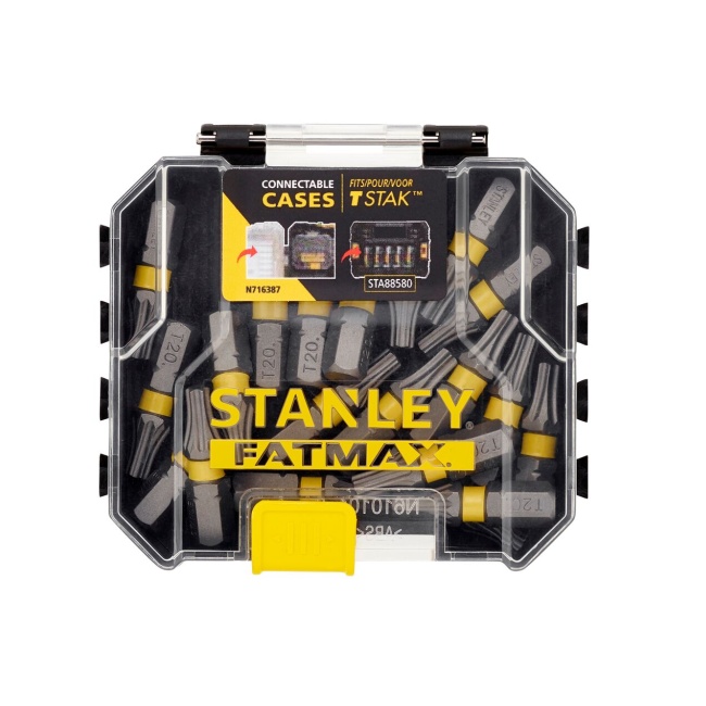 Stanley STA88570 20 dílná sada bitů T20 pro rázové utahováky 25mm STA88570-XJ