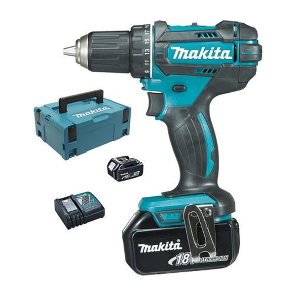 Makita DDF482RFJ aku vrtací šroubovák Li-ion 18V/3,0 Ah