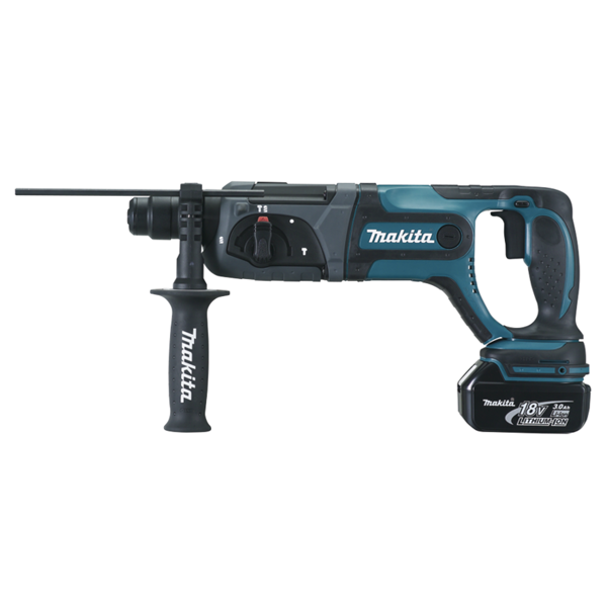 Makita DHR241RTJ aku kombinované kladivo Li-ion 18V/5,0Ah, systainer