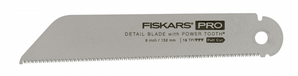 Fiskars 1062942 náhradní čepel k pile pro řez tahem, 150 mm