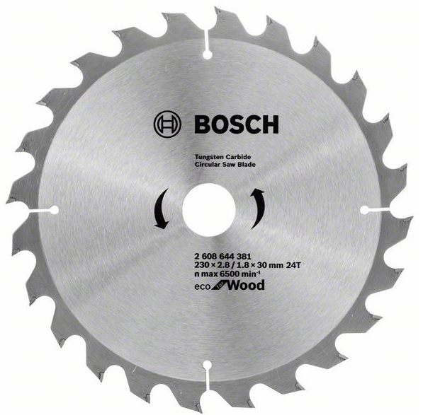 Bosch pilový kotouč Eco for Wood 230x2.8/1.8x30 24T 2608644381