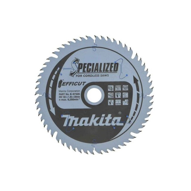 Makita E-12267 kotouč pilový kompozitní dřevo Efficut 216x2x30mm 60Z = old E-1216767