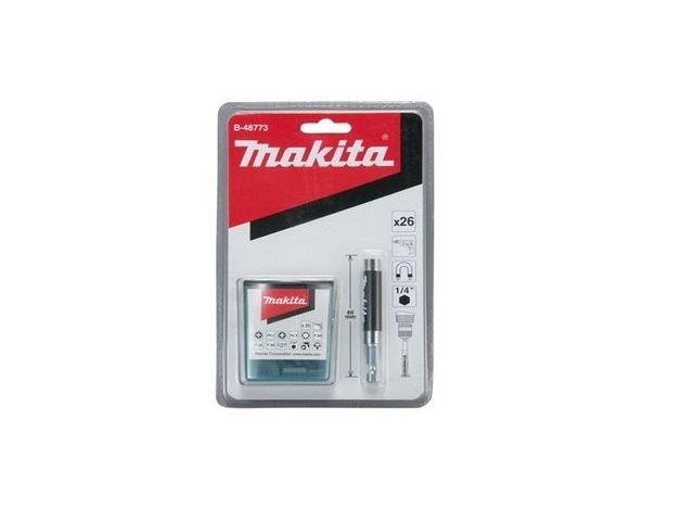 Makita B-48773 sada bitů 26 ks s nástavcem 80 mm