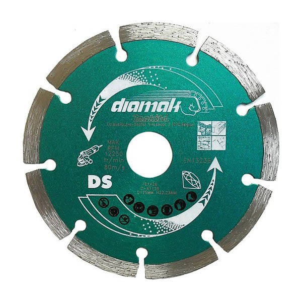 Makita D-61139-10 diamantový segmentový kotouč 125mm 1ks D-61139ks