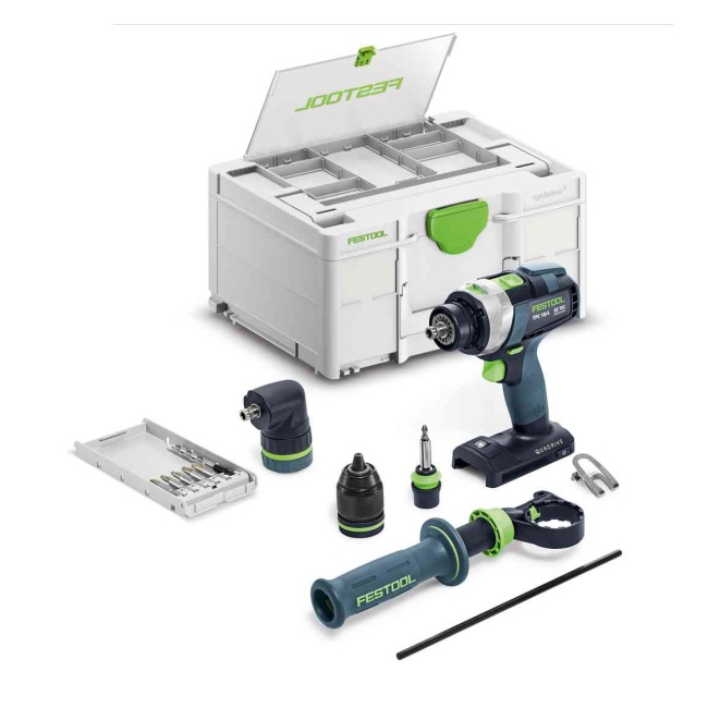 Festool 577625 TPC 18/4 I-Basic-Set aku příklepový vrtací šroubovák