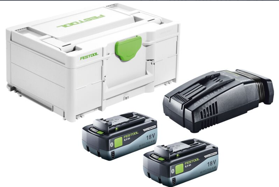 Festool 577327 aku sada SYS 18V 2x8,0aH/SCA 16