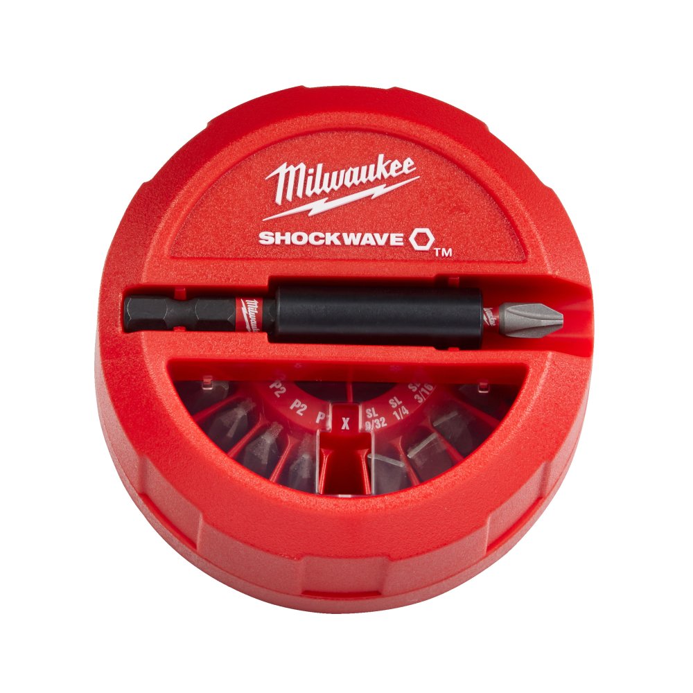 Milwaukee 15 dílná sada bitů Puck SHOCKWAVE™ IMPACT DUTY 4932430904