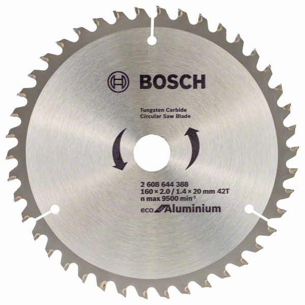 Bosch pilový kotouč Eco for Aluminium 160x2.0/1.4x20 42T 2608644388