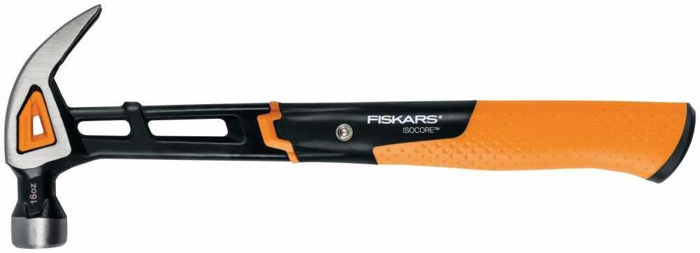 Fiskars 1027202 isoCore kladivo zahnuté L 16oz