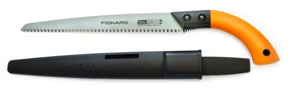 Fiskars 1001620 Zahradní pilka s pevnou čepelí, plastové pouzdro