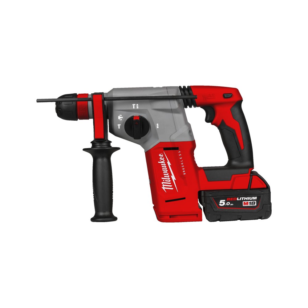 Milwaukee M18™ BLHX-502X bezuhlíkové kladivo SDS-Plus 26 mm, se 4 režimy a sklíčidlem FIXTEC™ 4933478892