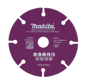 Makita B-53671 diamantový kotouč 100x1,3x16mm