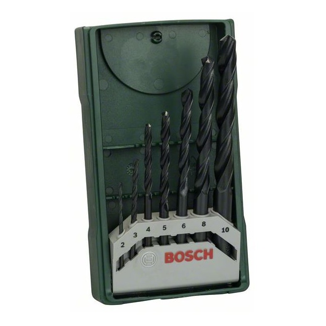 Bosch 2607019673 7 dílná sada vrtáků do kovu Mini-X-Line