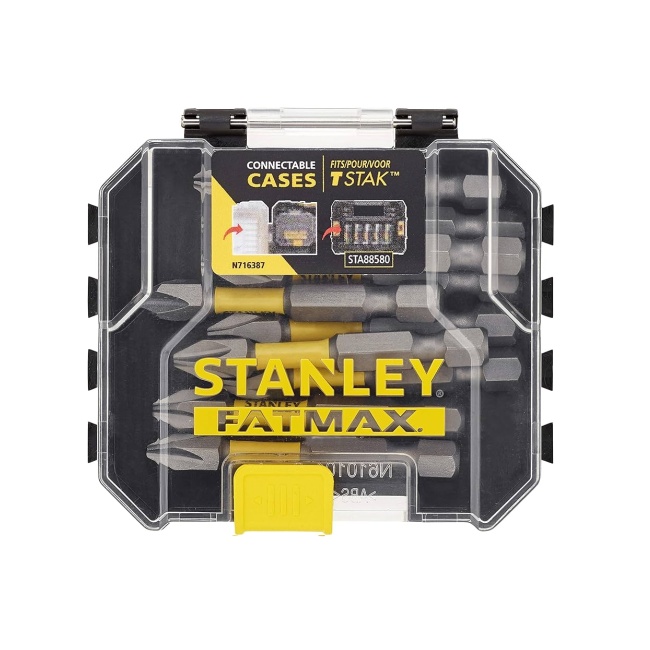 Stanley STA88573 10 dílná sada bitů PH2 pro rázové utahováky 50mm STA88573-XJ