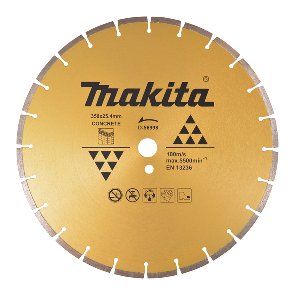 Makita D-56998 diamantový kotouč 350x25.4x7.5mm na beton