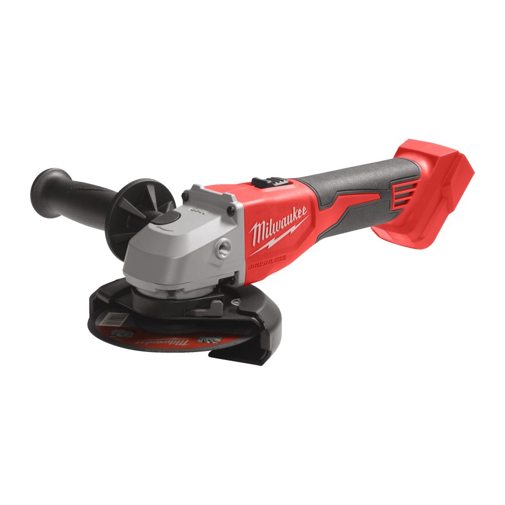 Milwaukee M18™ BLSAG125X-0 bezuhlíková úhlová bruska 125 mm s posuvným spínačem 4933492643